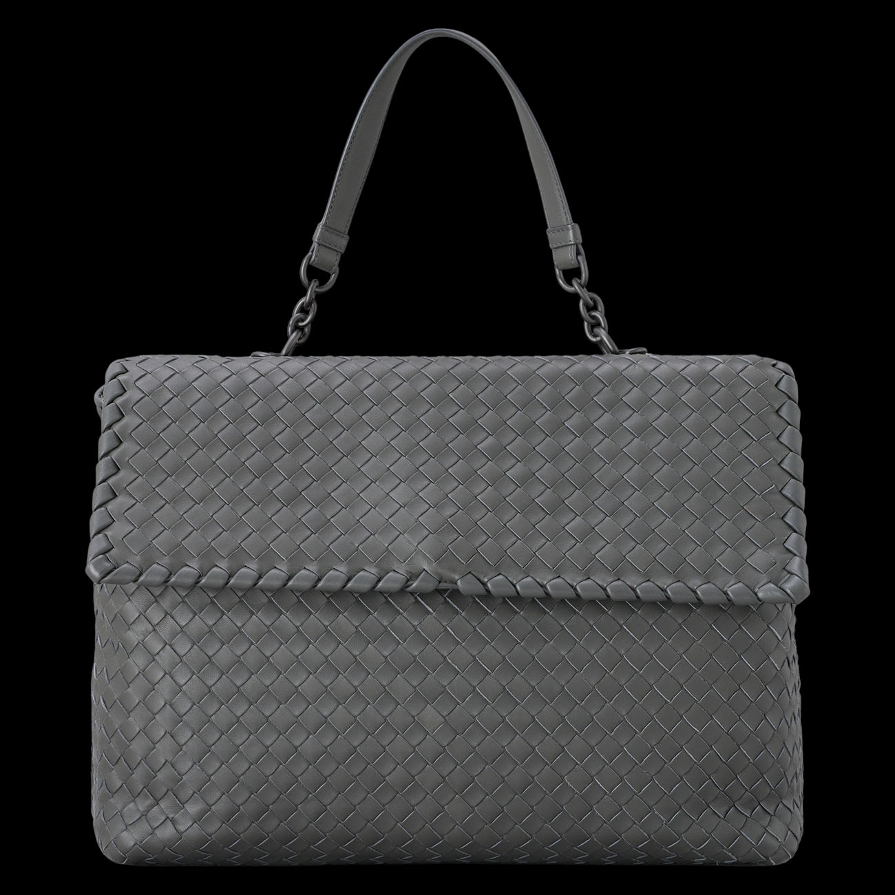 BOTTEGA VENETA(USED)보테가베네타 올림피아 플랩 체인 숄더백